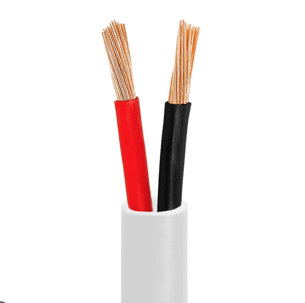 CED - 12AWG-2C-WHT - Speaker Cable